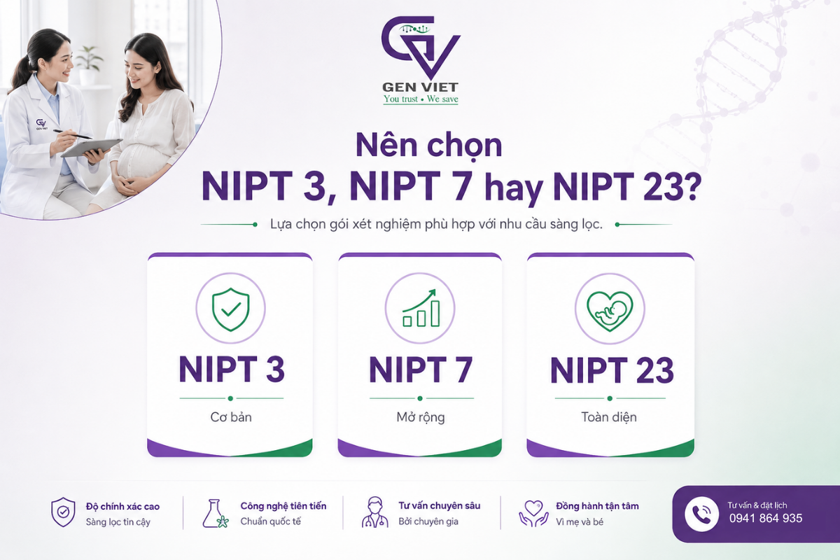 Xét nghiệm NIPT giá bao nhiêu tại GENVIET?